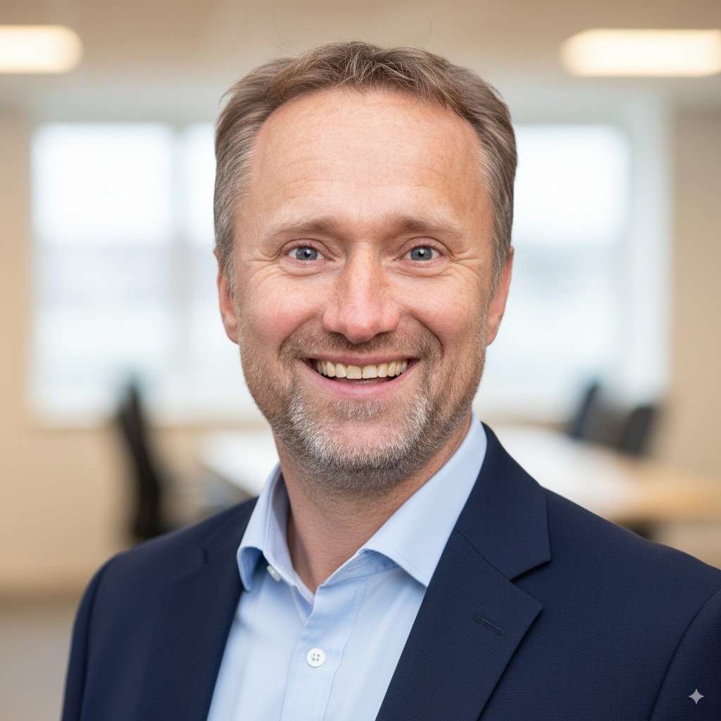 Portræt af Mikael Kirkegård